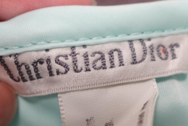 70s Dior Quilted Nightgown