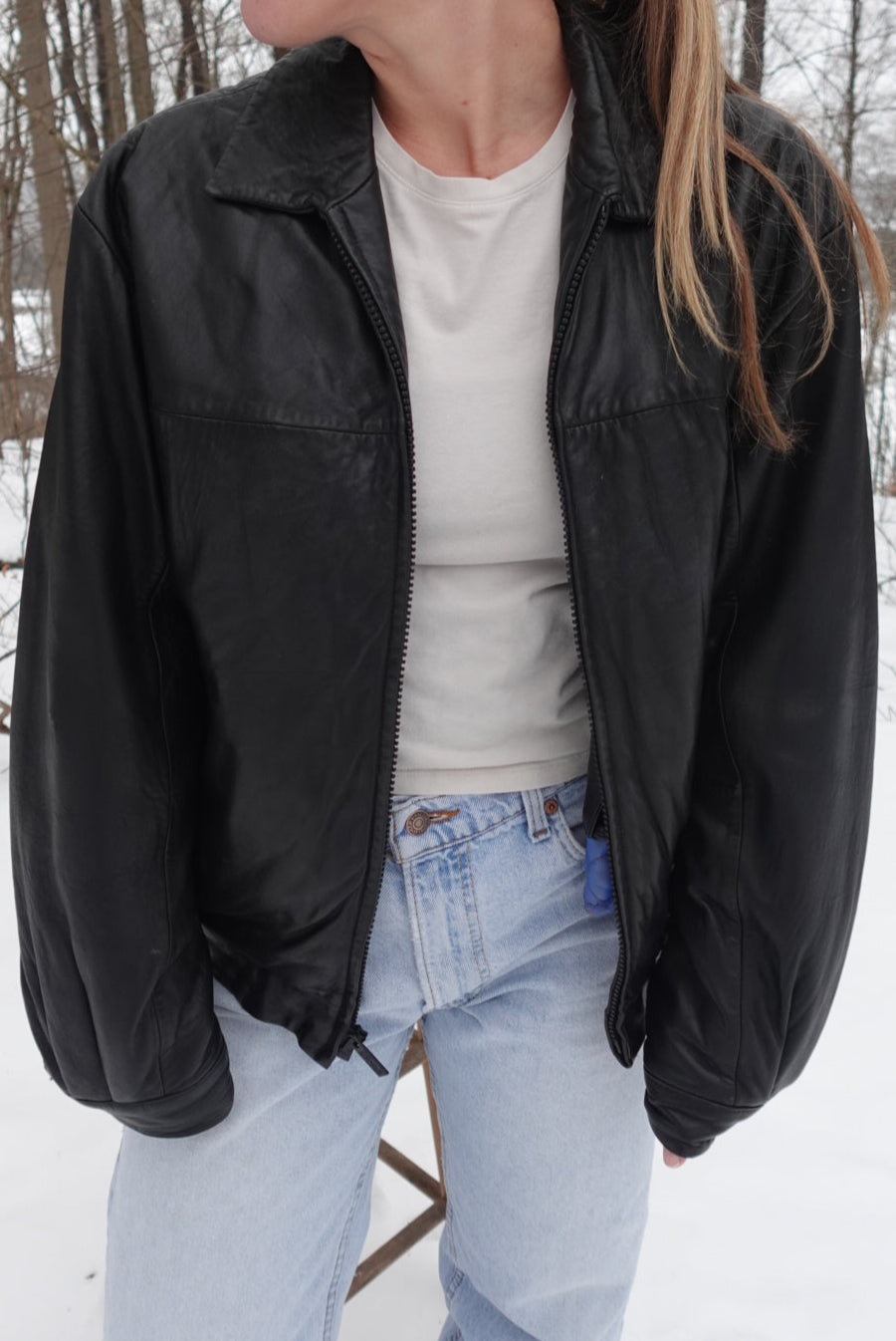 90s Men's Wilson's Leather Jacket