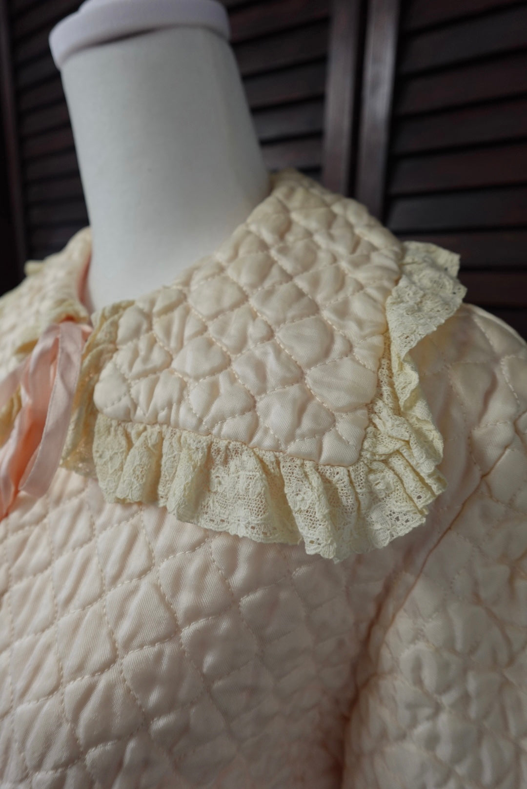50s Quilted Bed Jacket