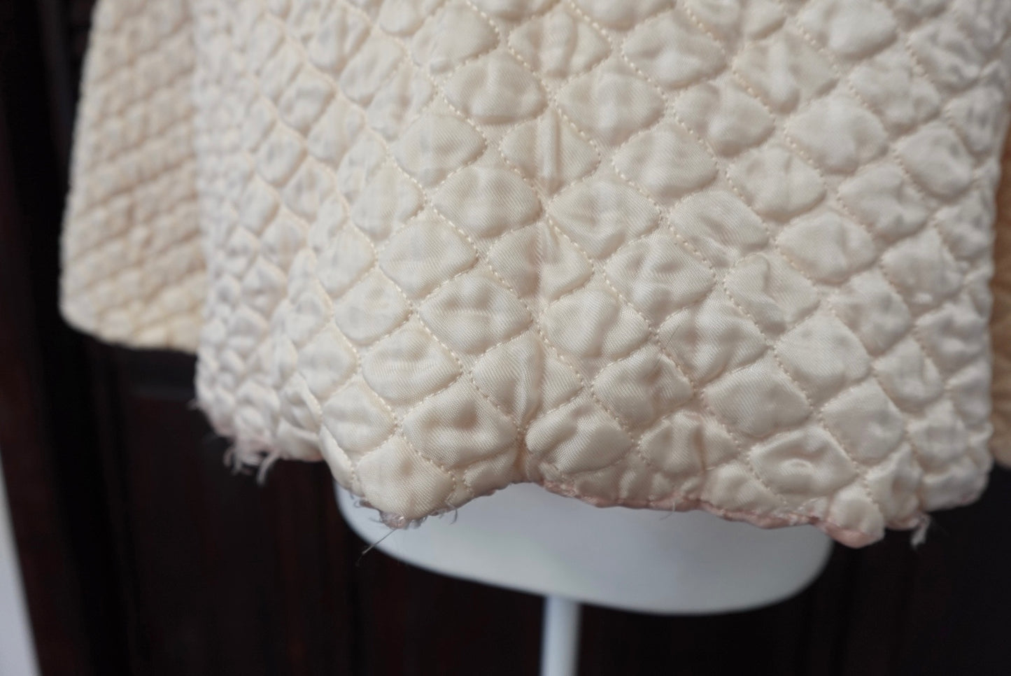 50s Quilted Bed Jacket