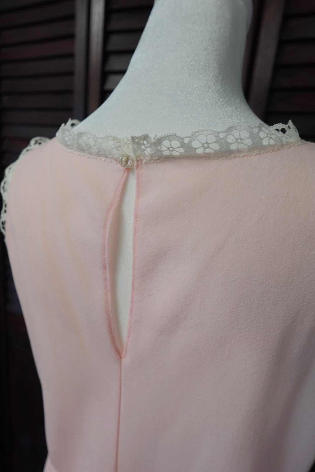 50s Van Raalte Lace Trim Tunic/Slip