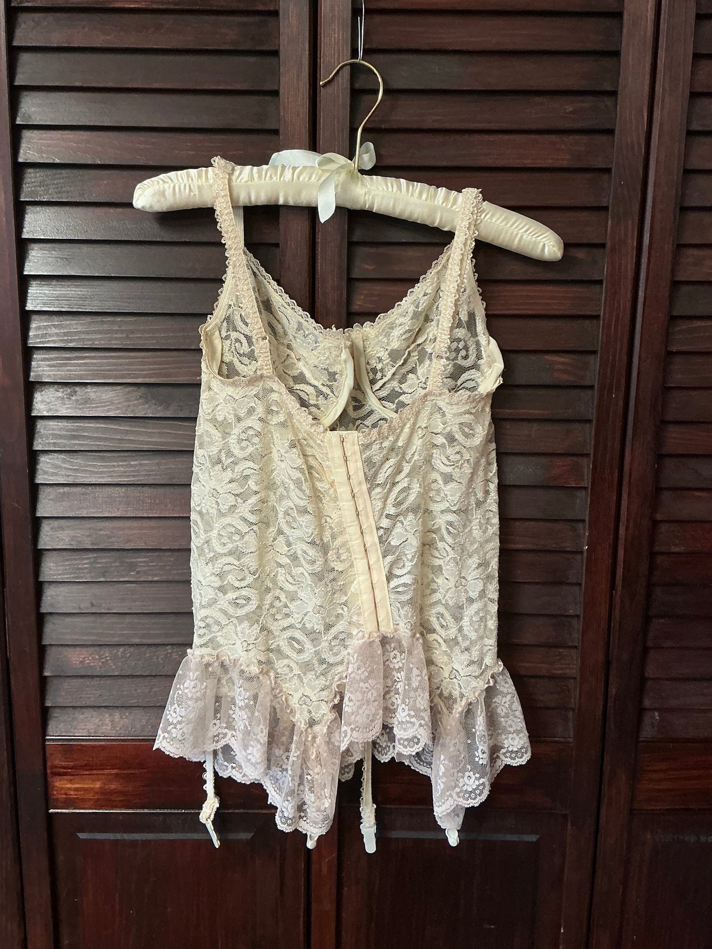 Asymmetrical Lace Corset