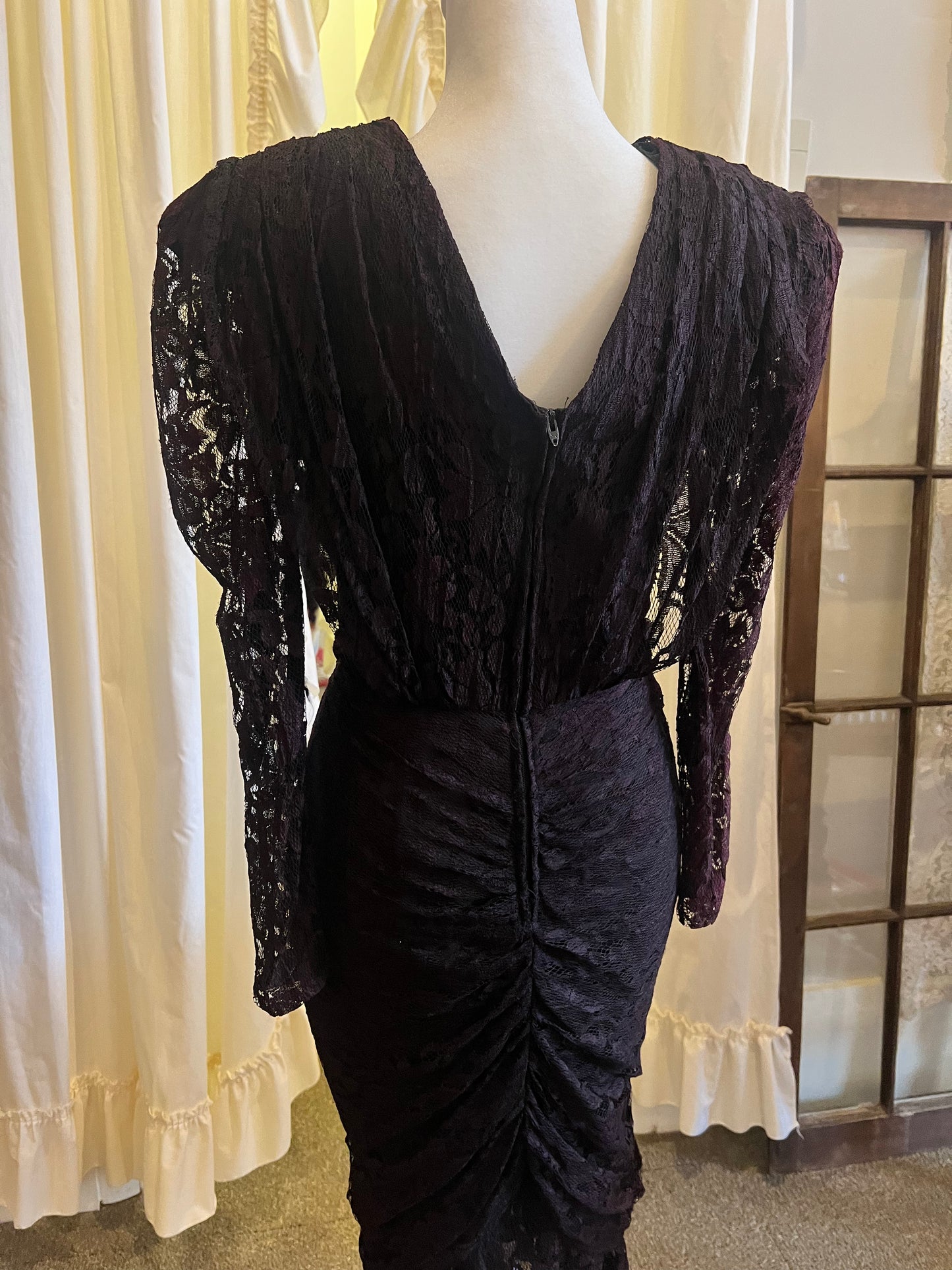 80s a la carte California Lace Dress