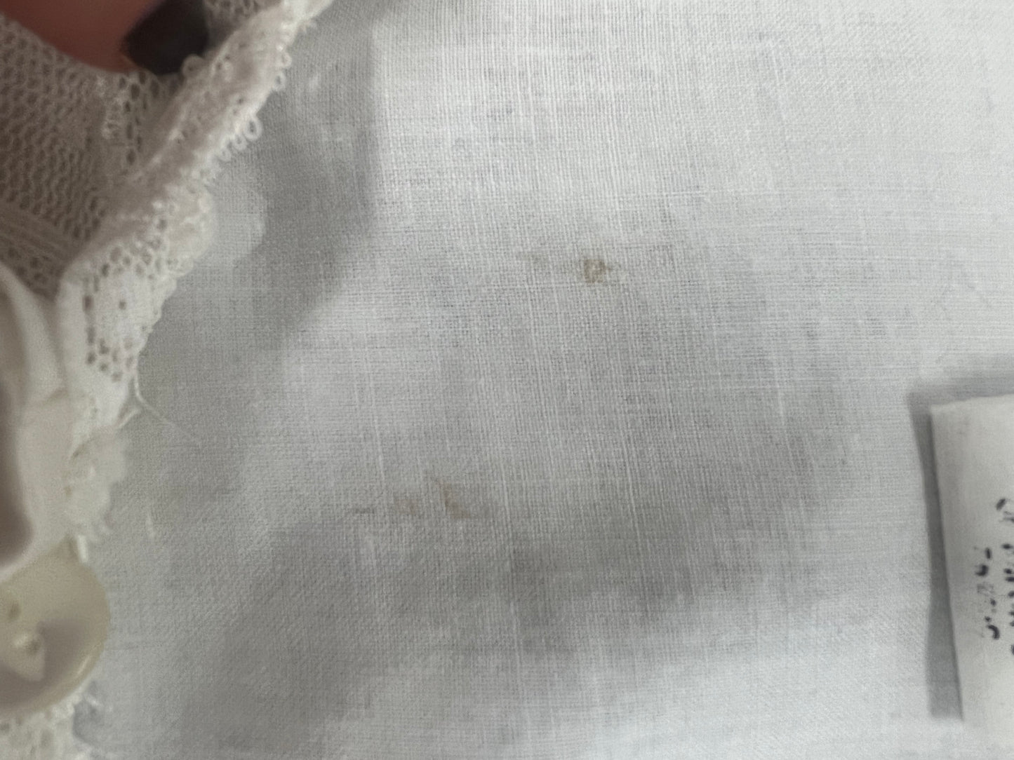 Vintage Victorian Style Floral Embroidered Blouse