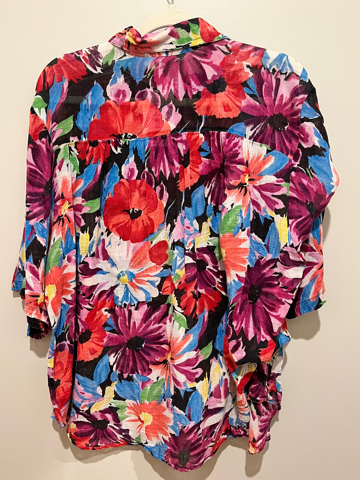 1970s/80s Copy Cat Floral Top