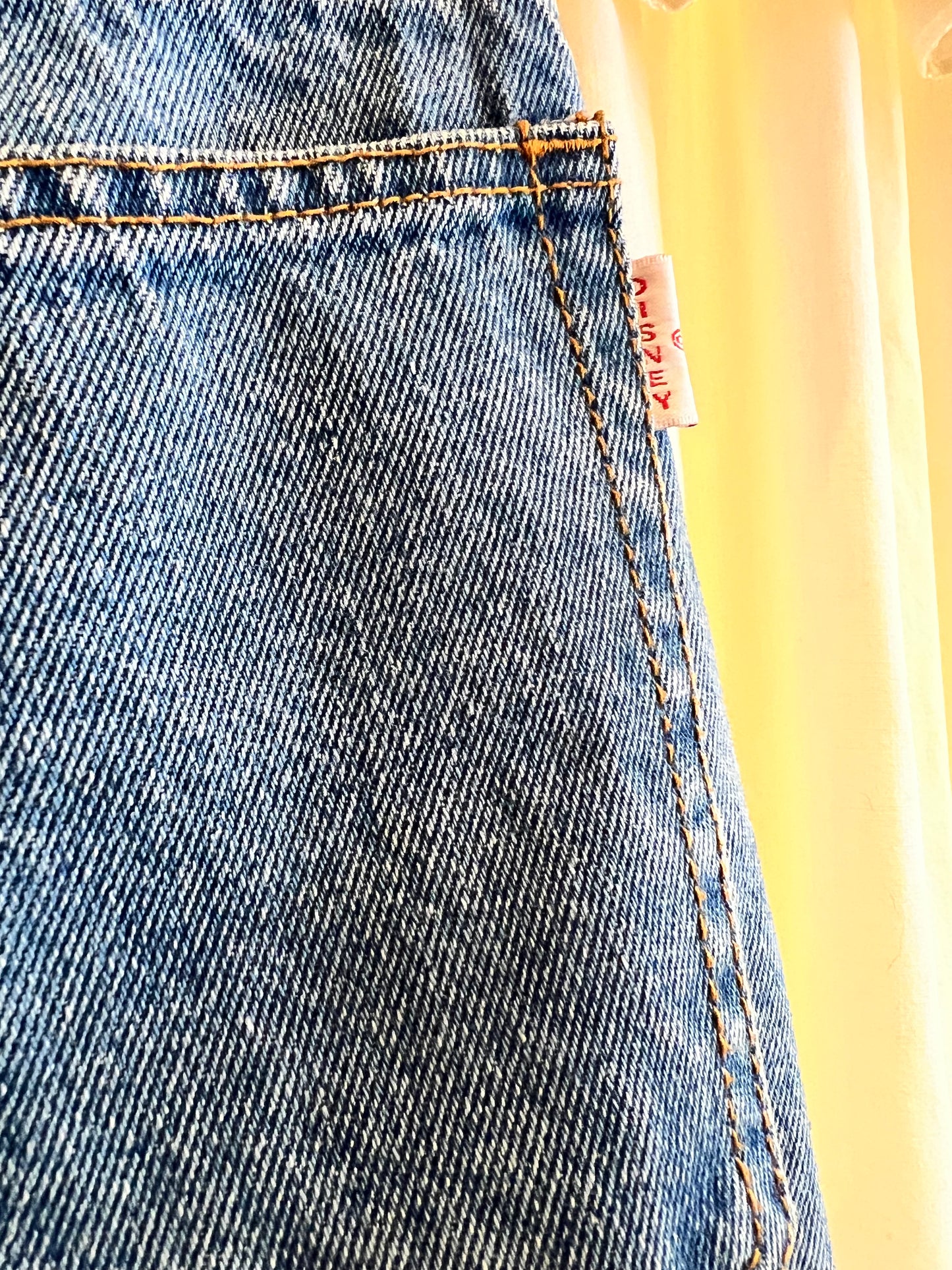1990s Disney Mickey and Minnie Mouse Jeans
