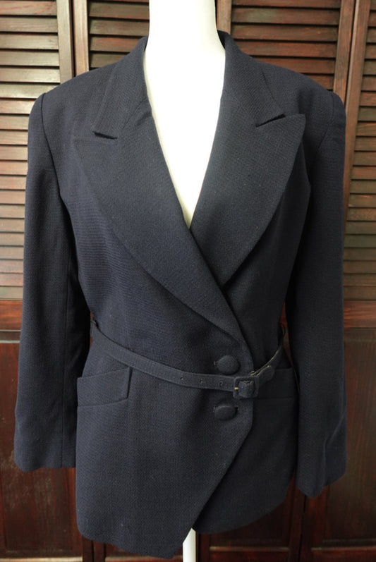 90s Christian Dior Belted Blazer
