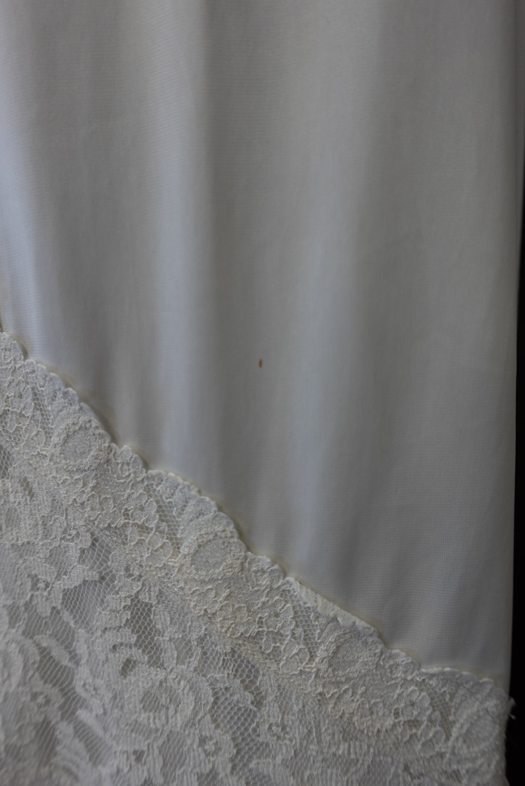 60s Lace Bodice Slip Dress
