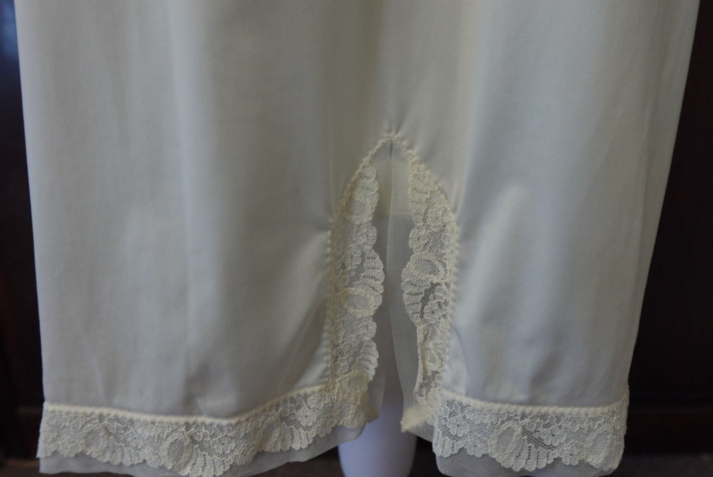 60s Lace Bodice Slip Dress