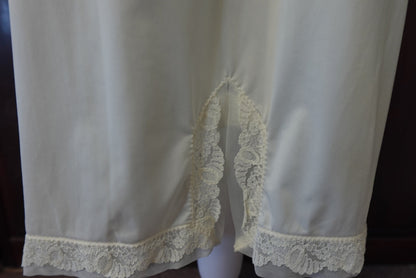 60s Lace Bodice Slip Dress