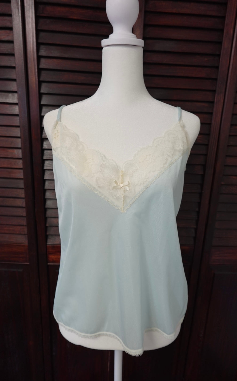 80s Private Treasures by Avon Lace Cami