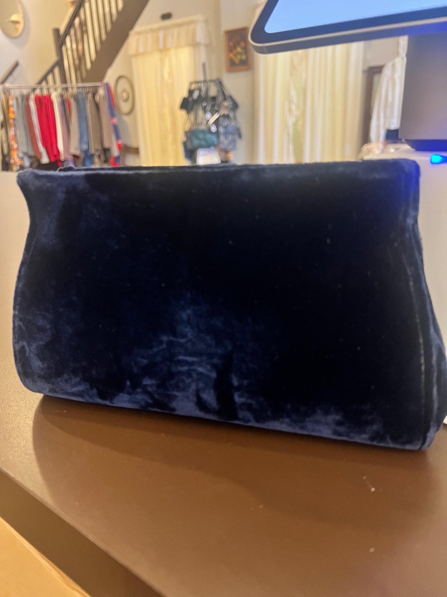 60s Velvet Clutch