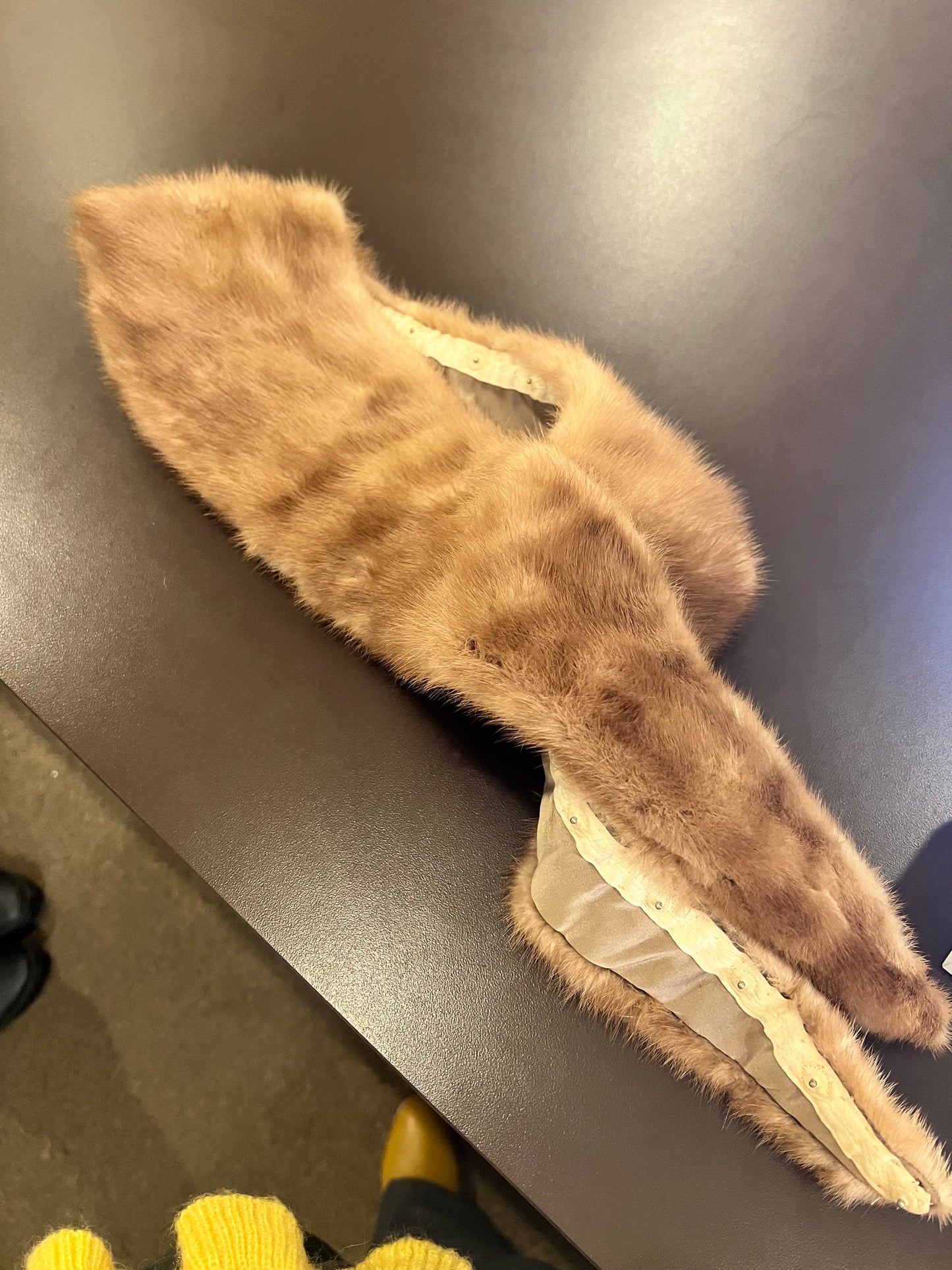 60s Leous Buffalo Fur Collar