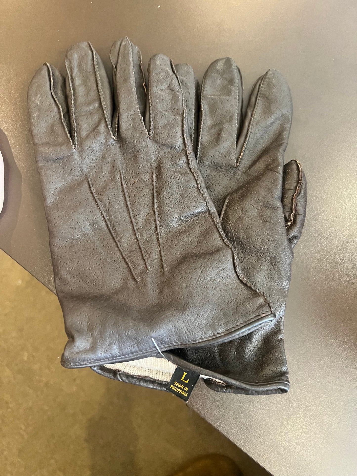 Vintage Leather Gloves