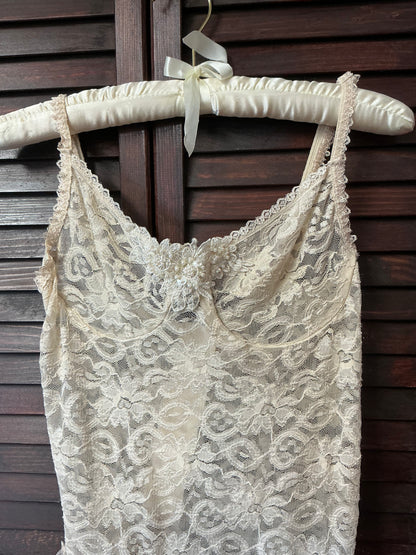 Asymmetrical Lace Corset