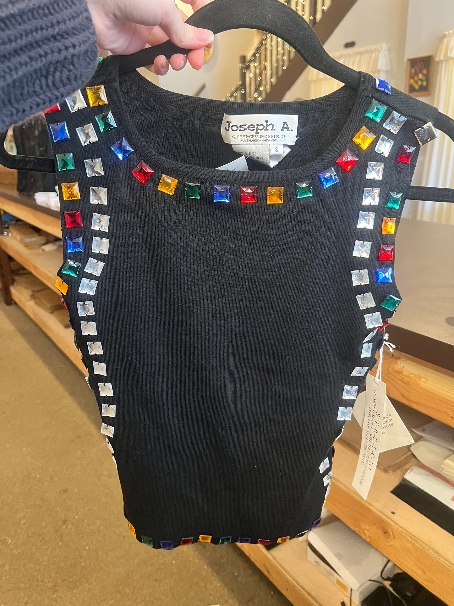 80s/90s NWT Joseph A Tank Top