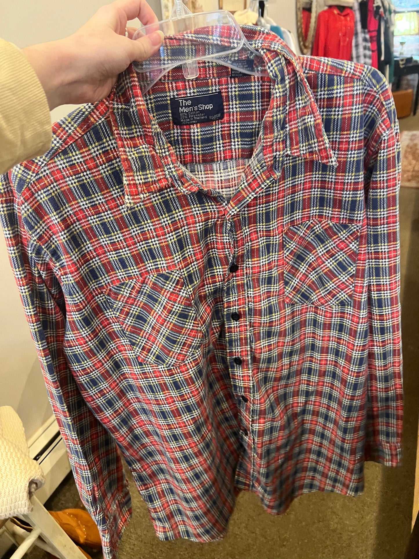 80s JCPenney The Men's Shop Flannel