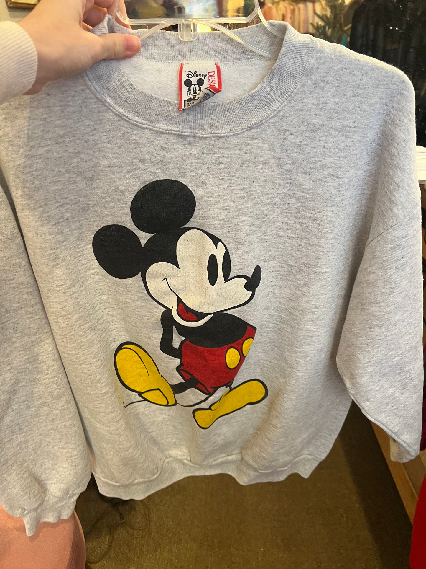 90s Disney Mickey Mouse Crewneck Sweatshirt