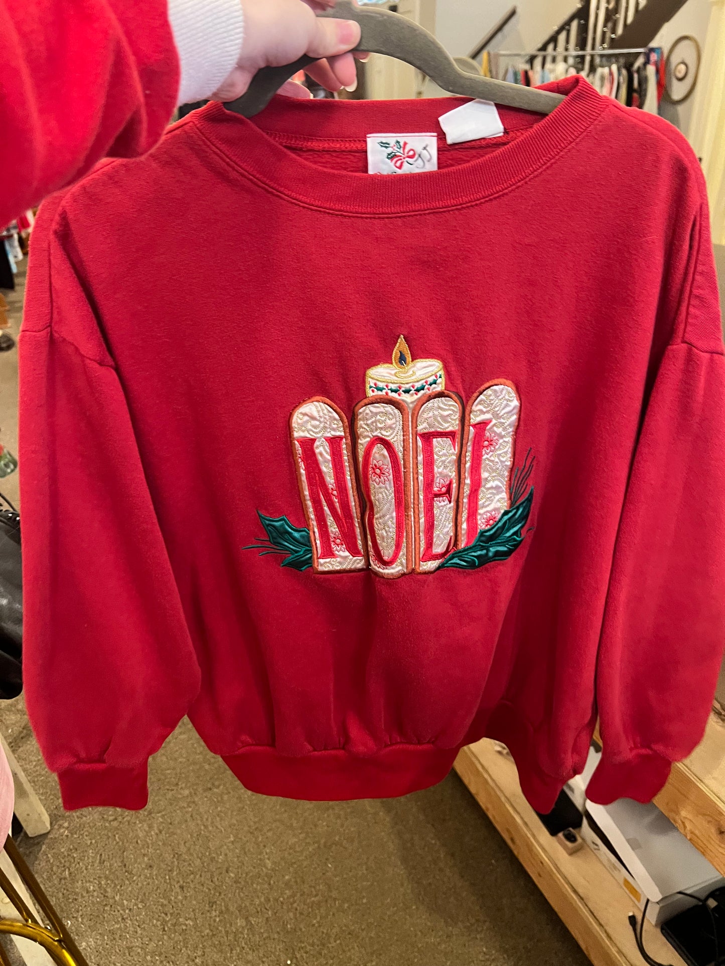 90s Nutcracker Noel Christmas Crewneck Sweatshirt