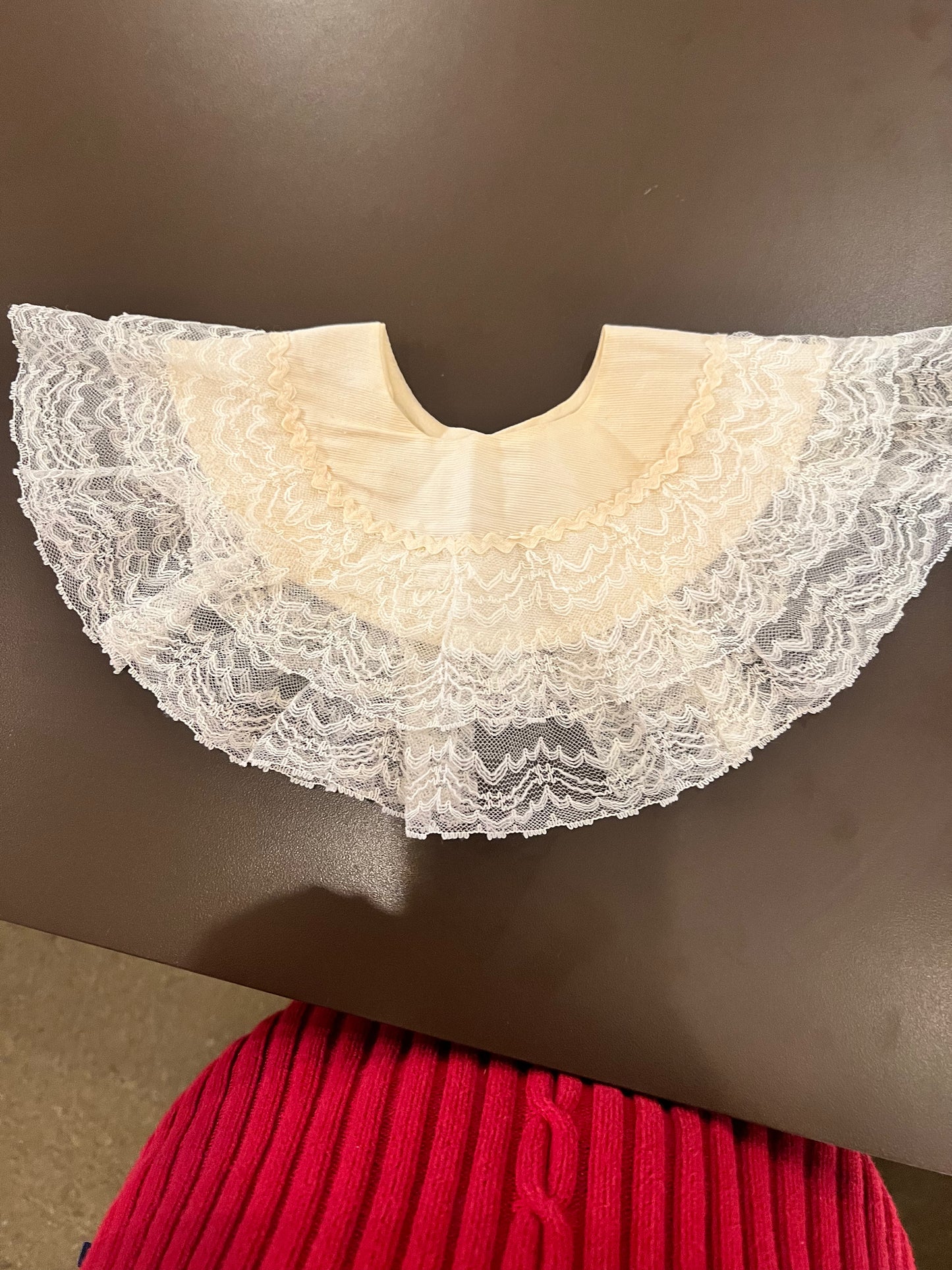 Vintage Lace Ruffle Collar