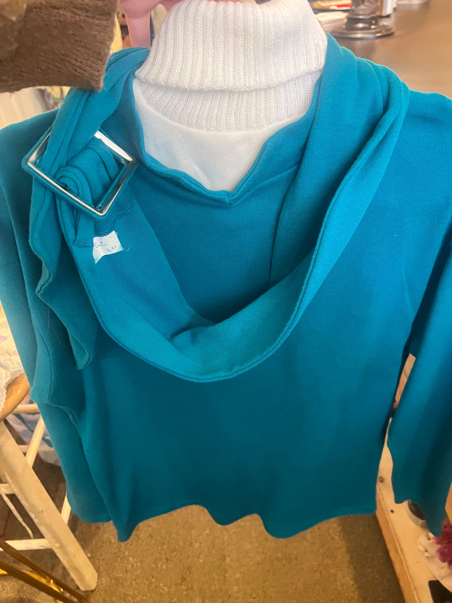 80s Long Sleeve w/ Belt & Dickie Insert