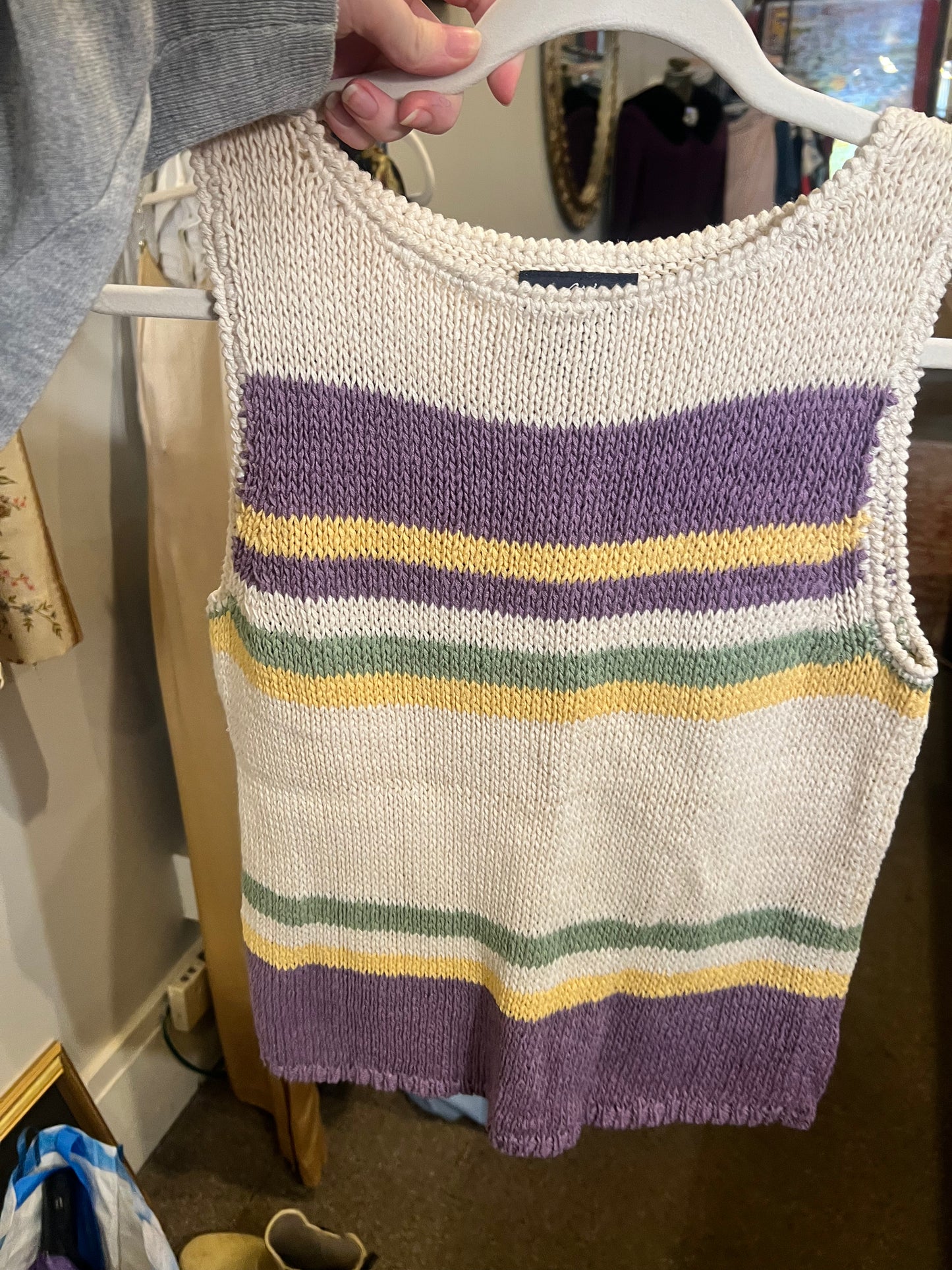 90s Andrea Viccaro Knit Tank Top