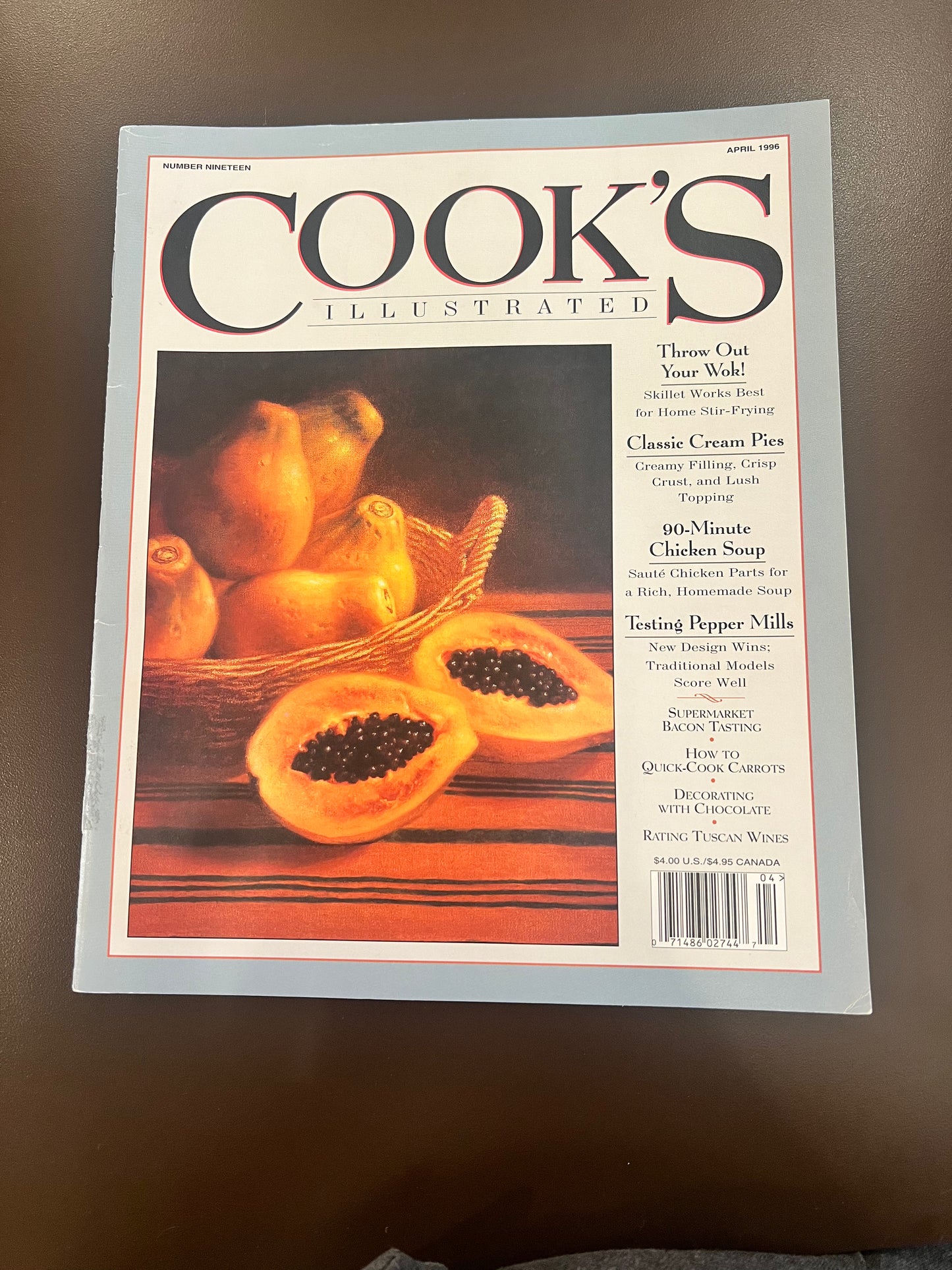 Vintage Cooks Illustrated Magazine