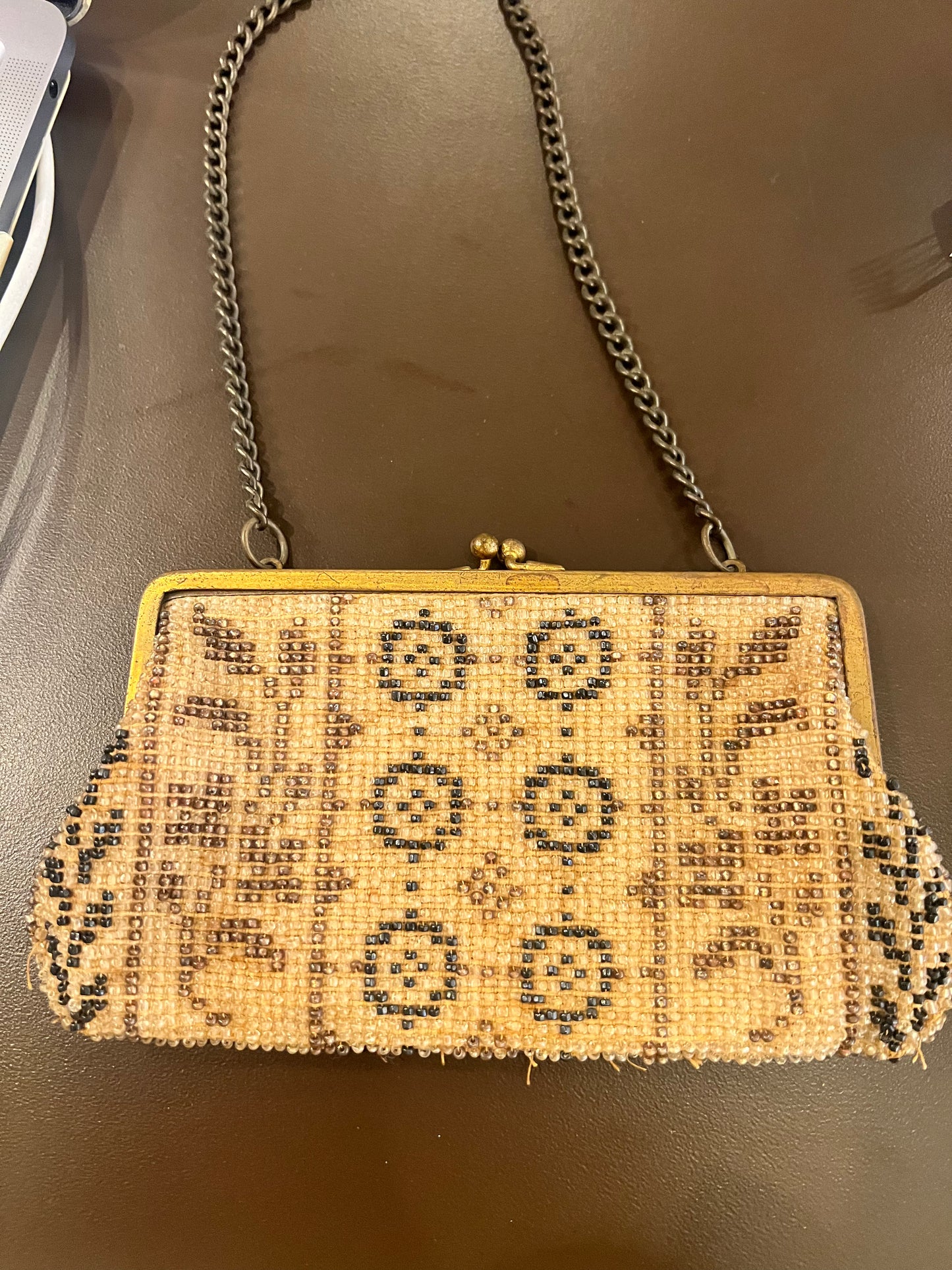 1920/30s Art Deco Beaded Change Purse