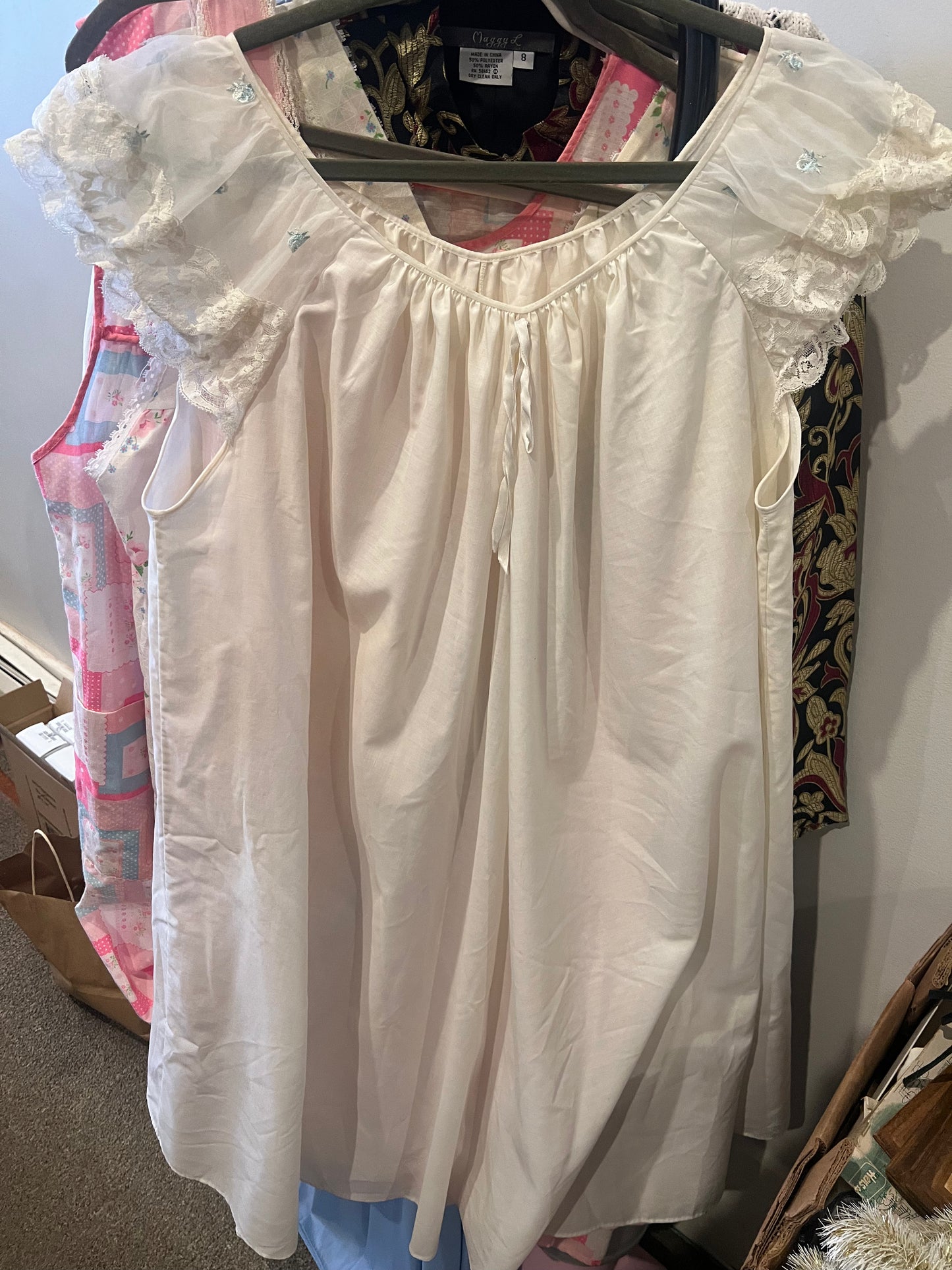 60s Shadowline Nightgown