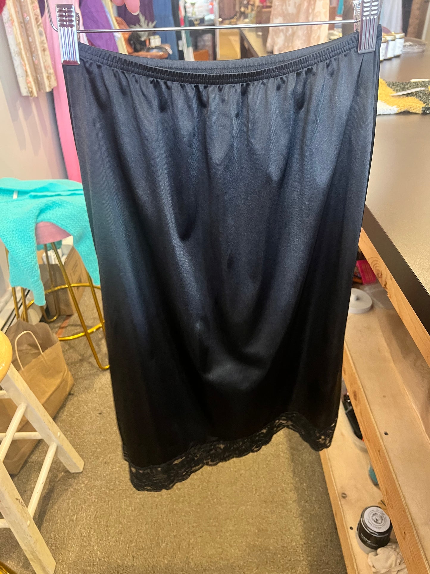 80s Lorraine Slip Skirt