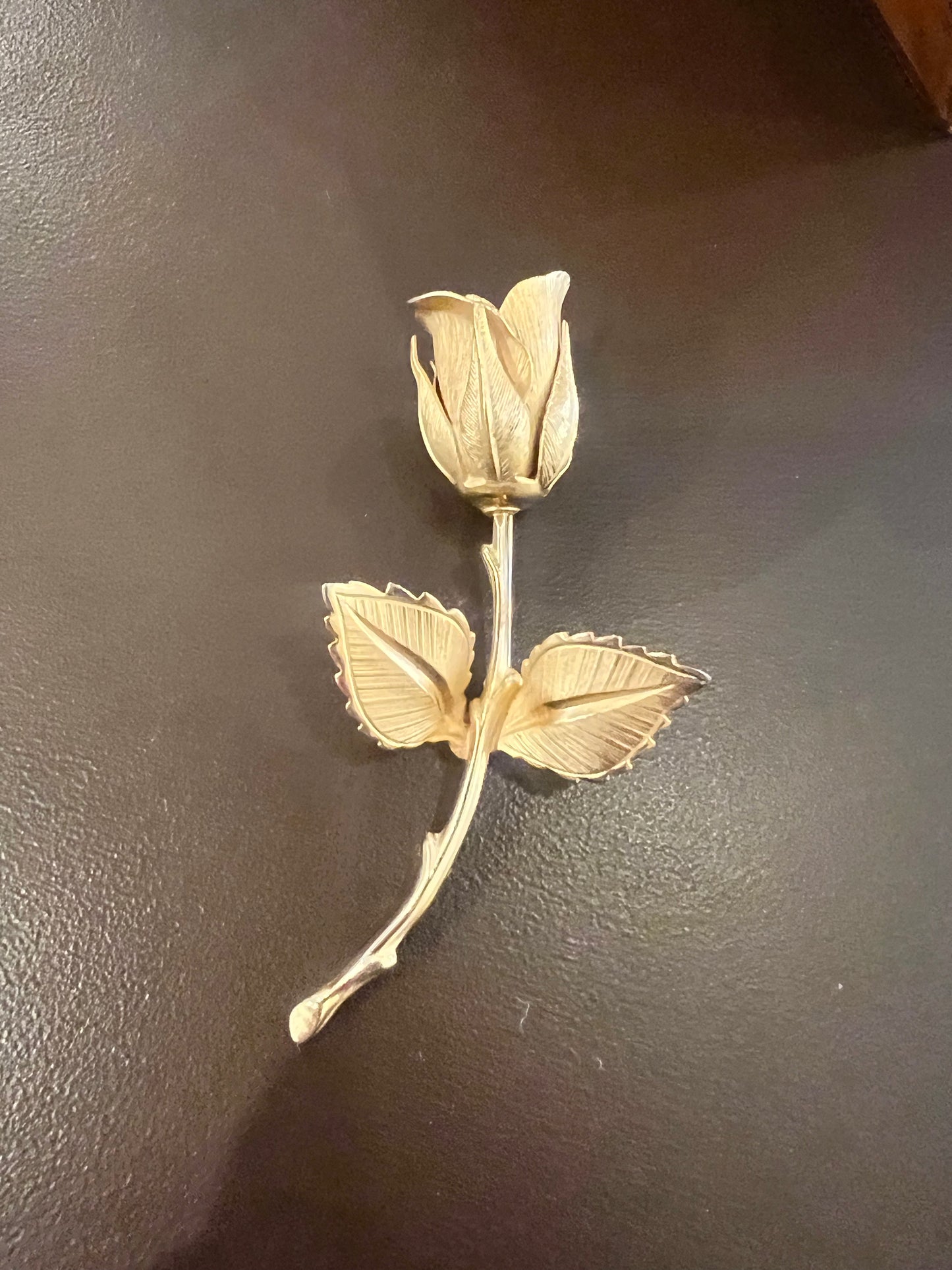 60s Giovanni Rose Brooch