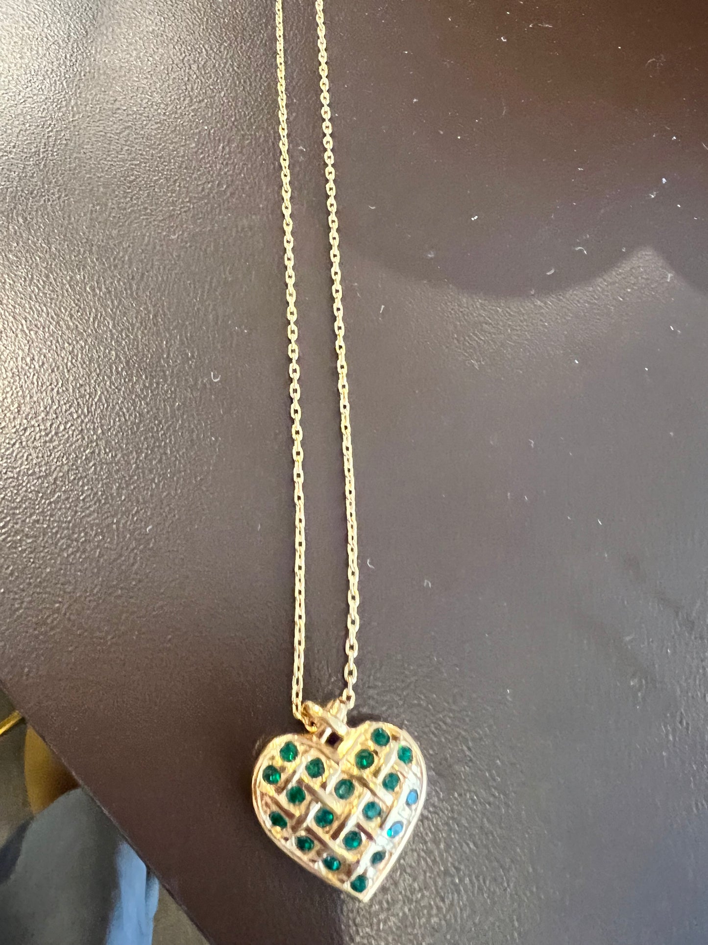 Vintage Avon Heart Necklace