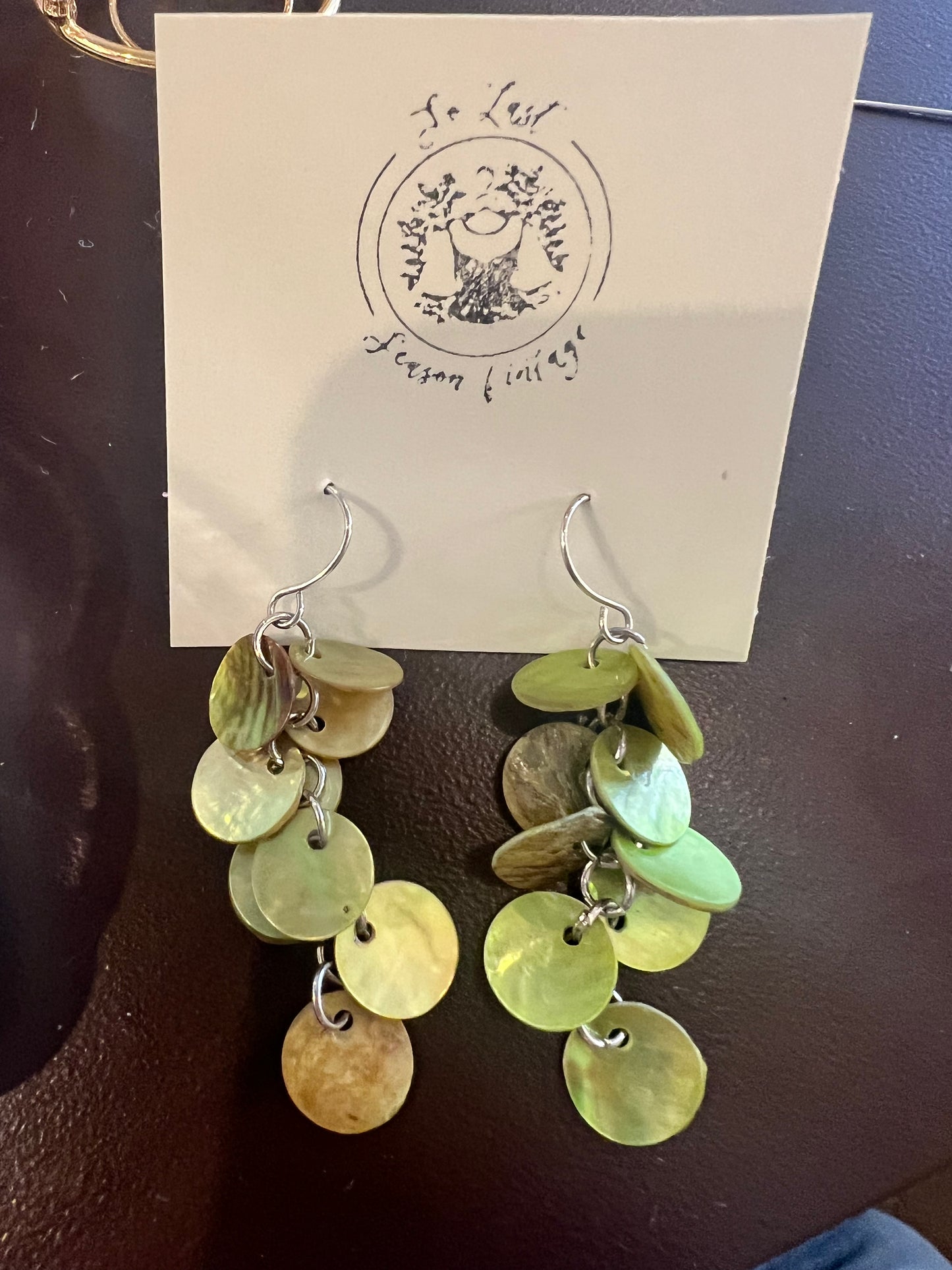 Vintage Cluster Chandelier Earrings
