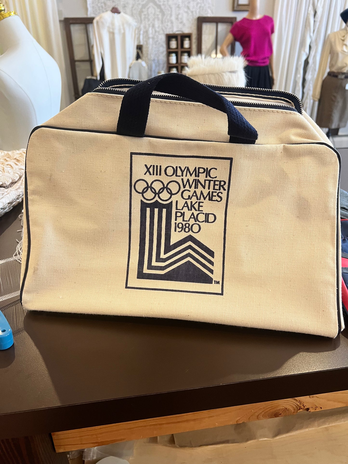 1980 Lake Placid Olympics Bag