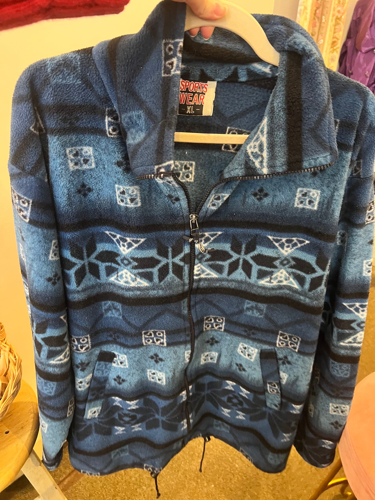 90s Sportswear Fleece Jacket