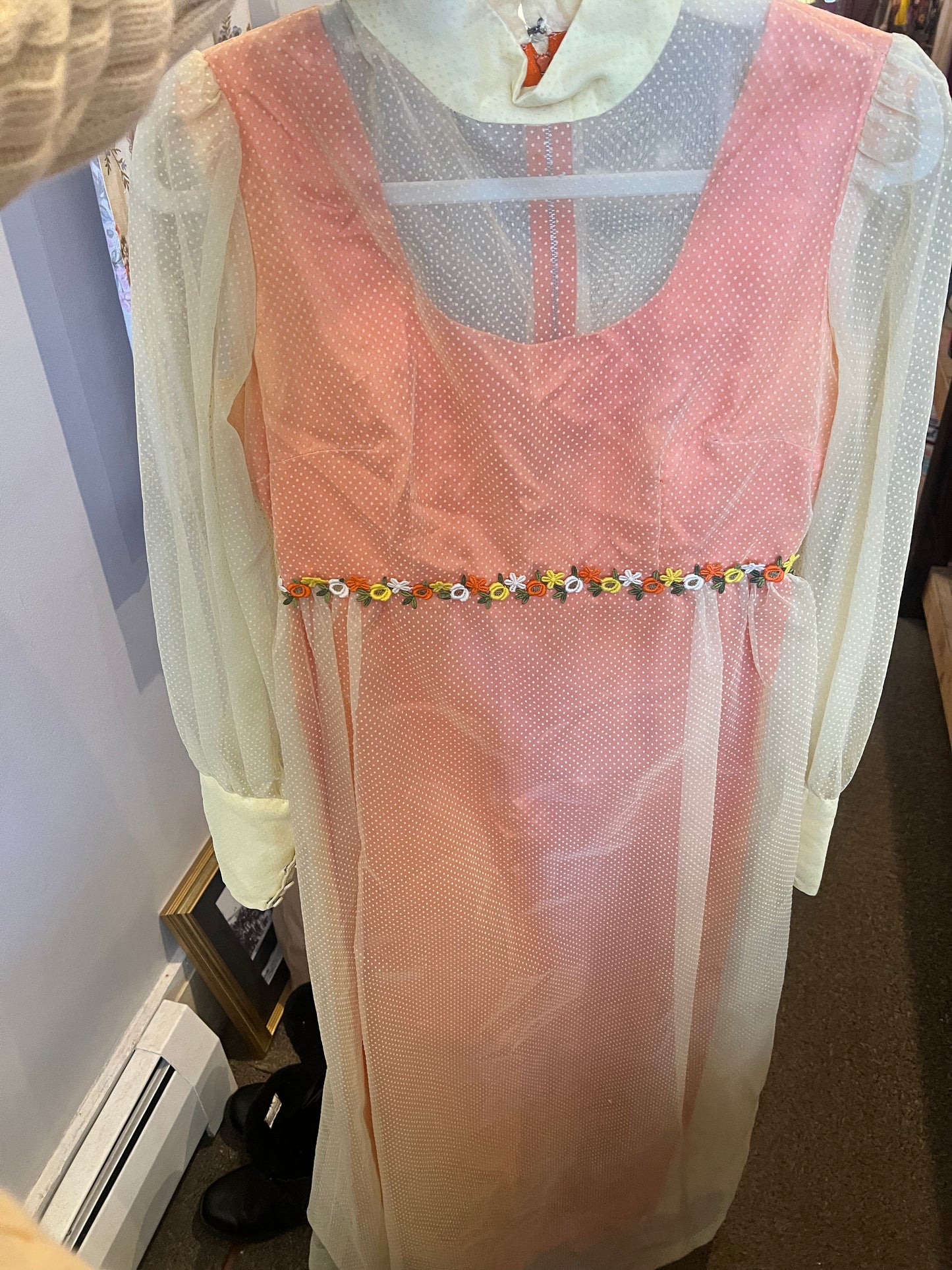 60s Handmade Maxi Dress