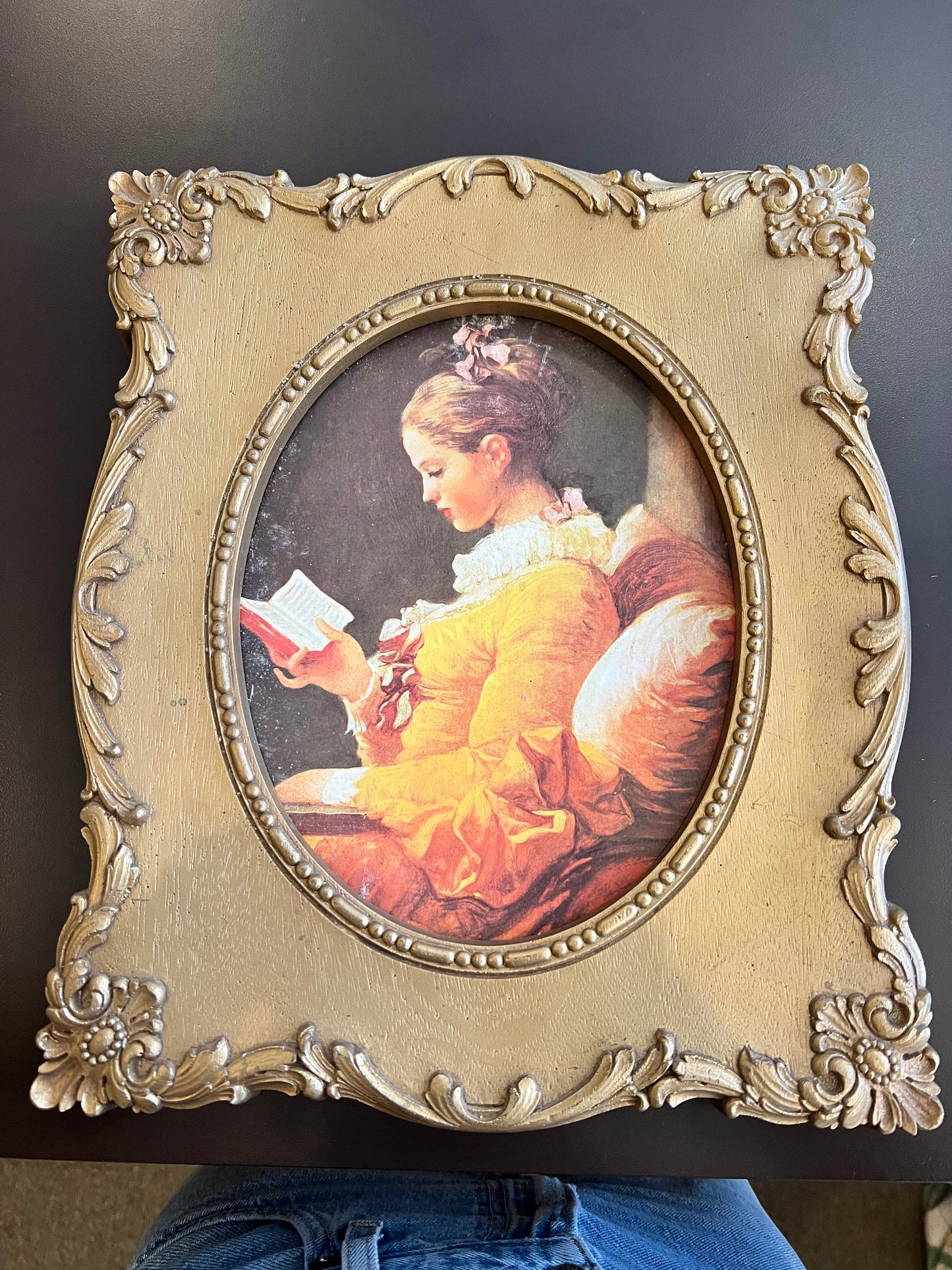 Vintage Jean-Honore Fragonard Ornate Framed Art