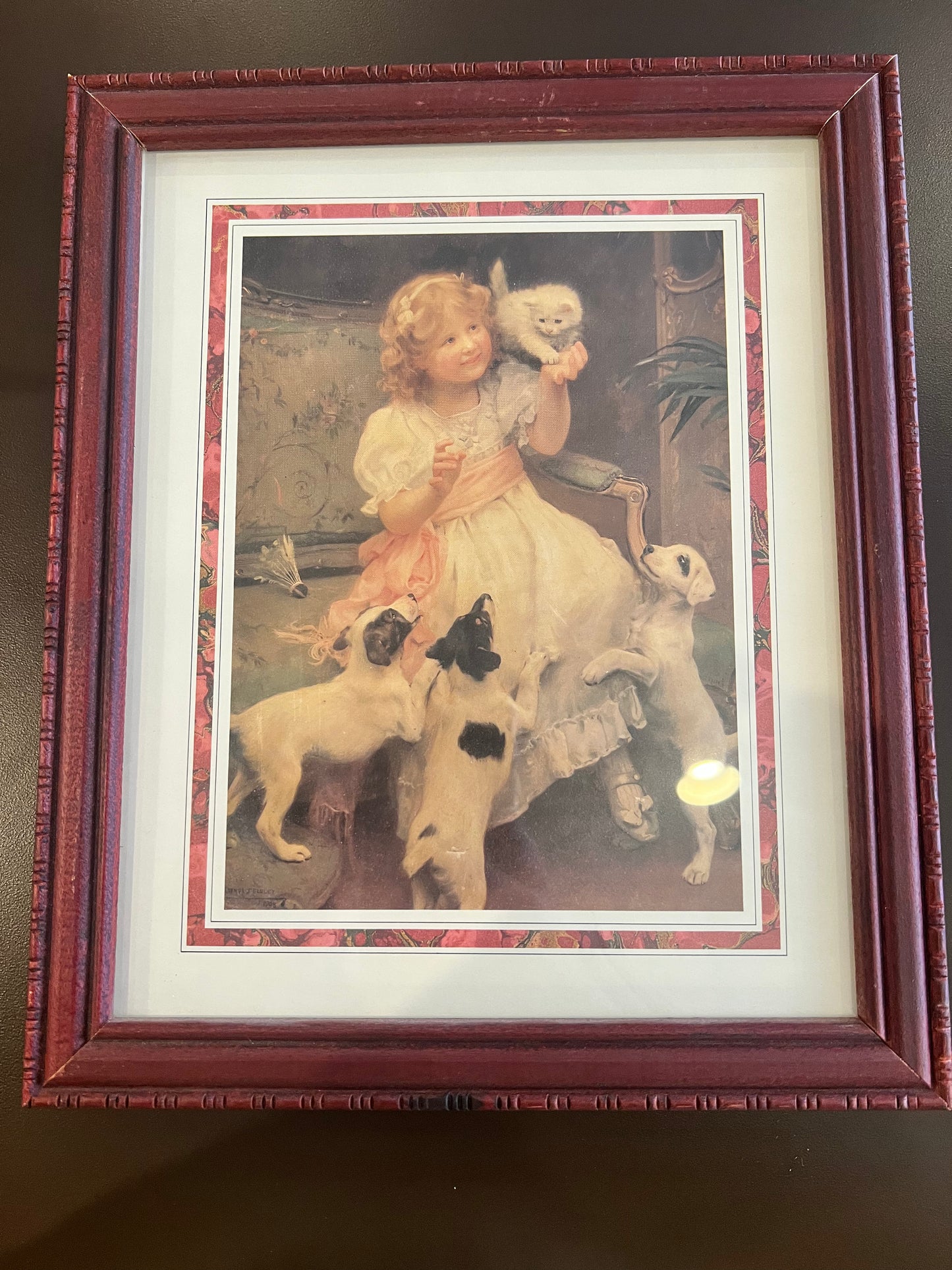 Vintage 1908 Arthur J Elsley Framed Print