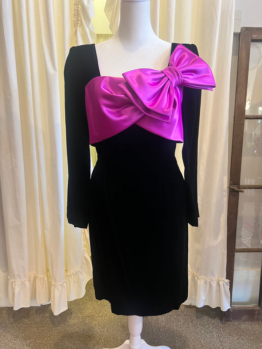 80s Joan Raines Cocktail Dress