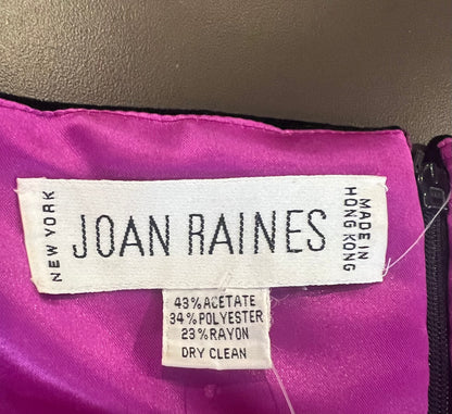 80s Joan Raines Cocktail Dress