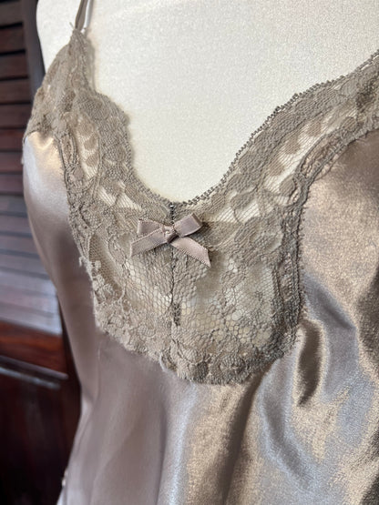 Satin Lace Cami Top
