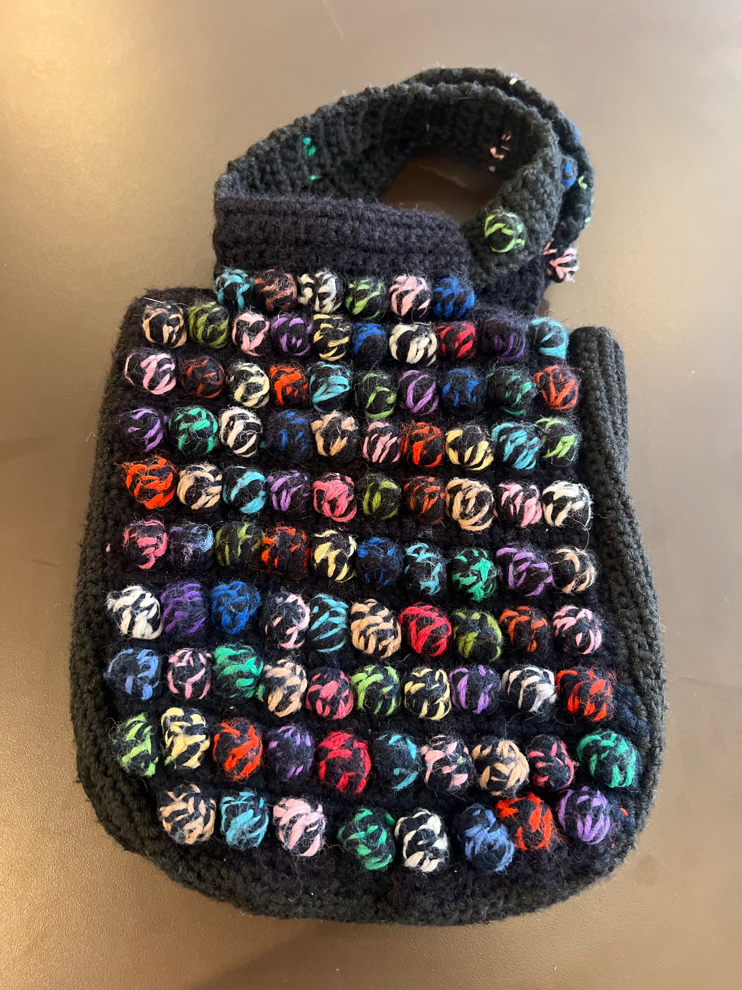 Vintage Handmade Crochet Bag