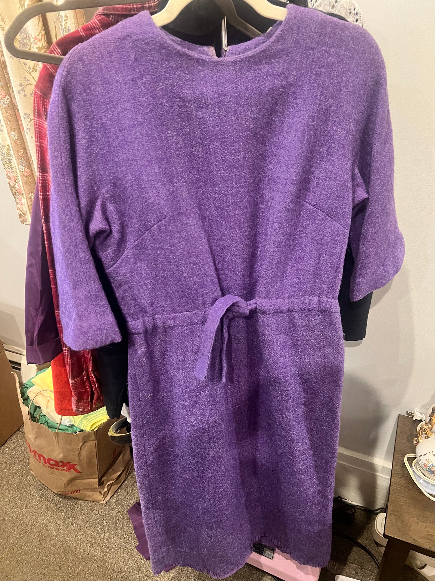 60s Guy D Wool Dress
