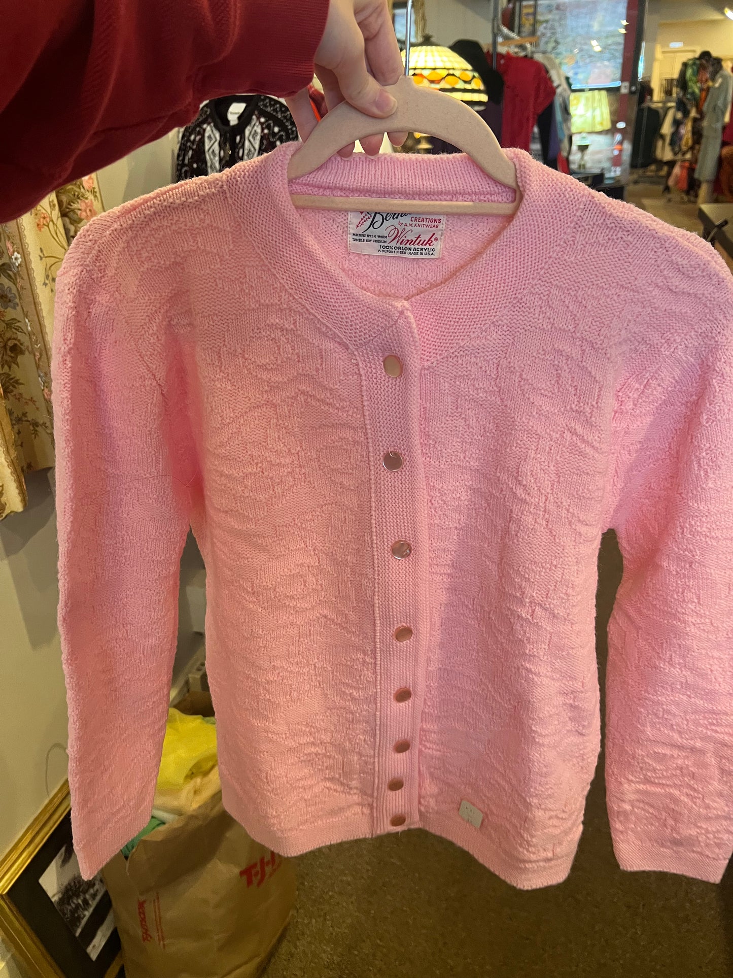 60s Bernice Wintuk Cardigan Sweater