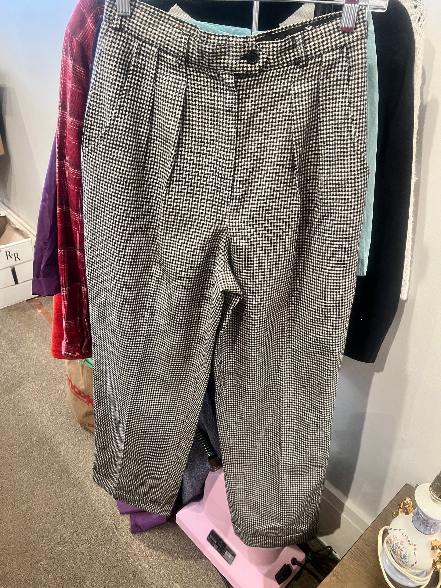 80s Giorgio Sant Angelo Wool Trousers