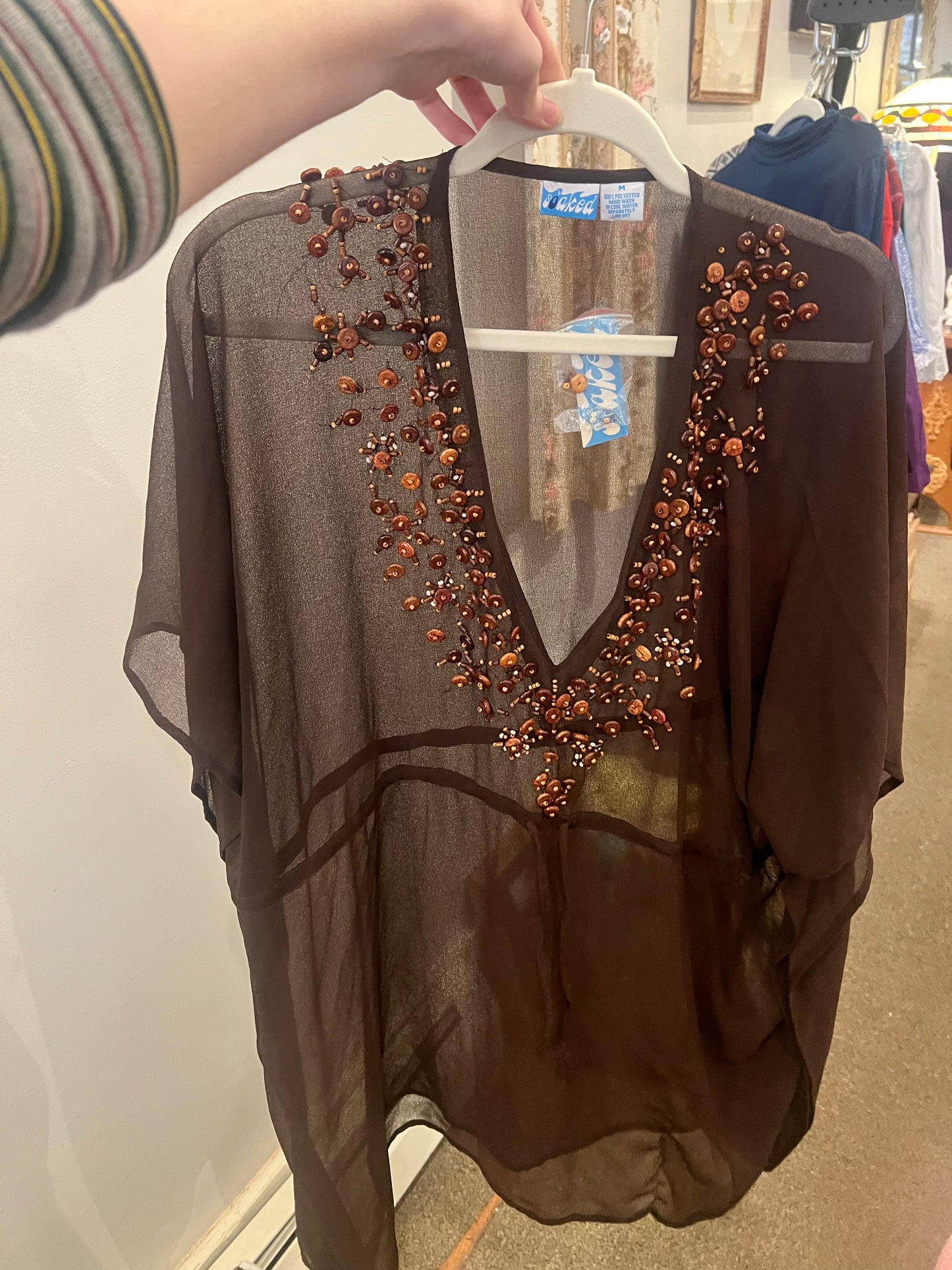 90s NWT Soaked Beach Cover Up