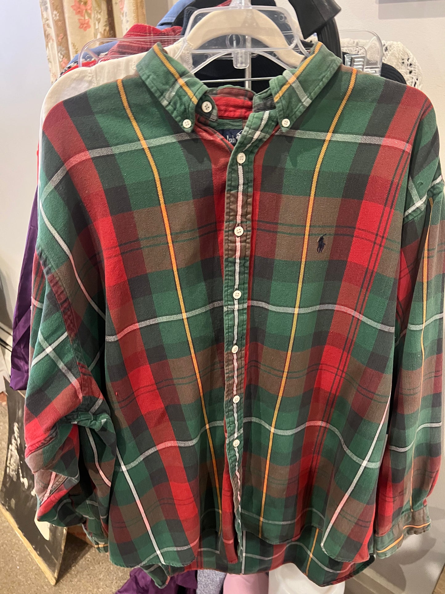 90s Ralph Lauren "The Big Shirt" Button Down