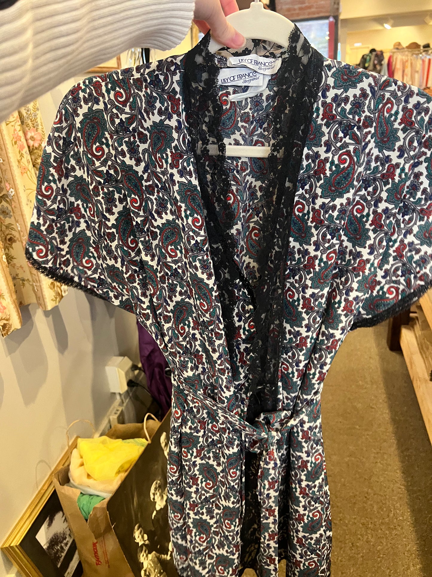 70s Lily of France Top & Robe Set