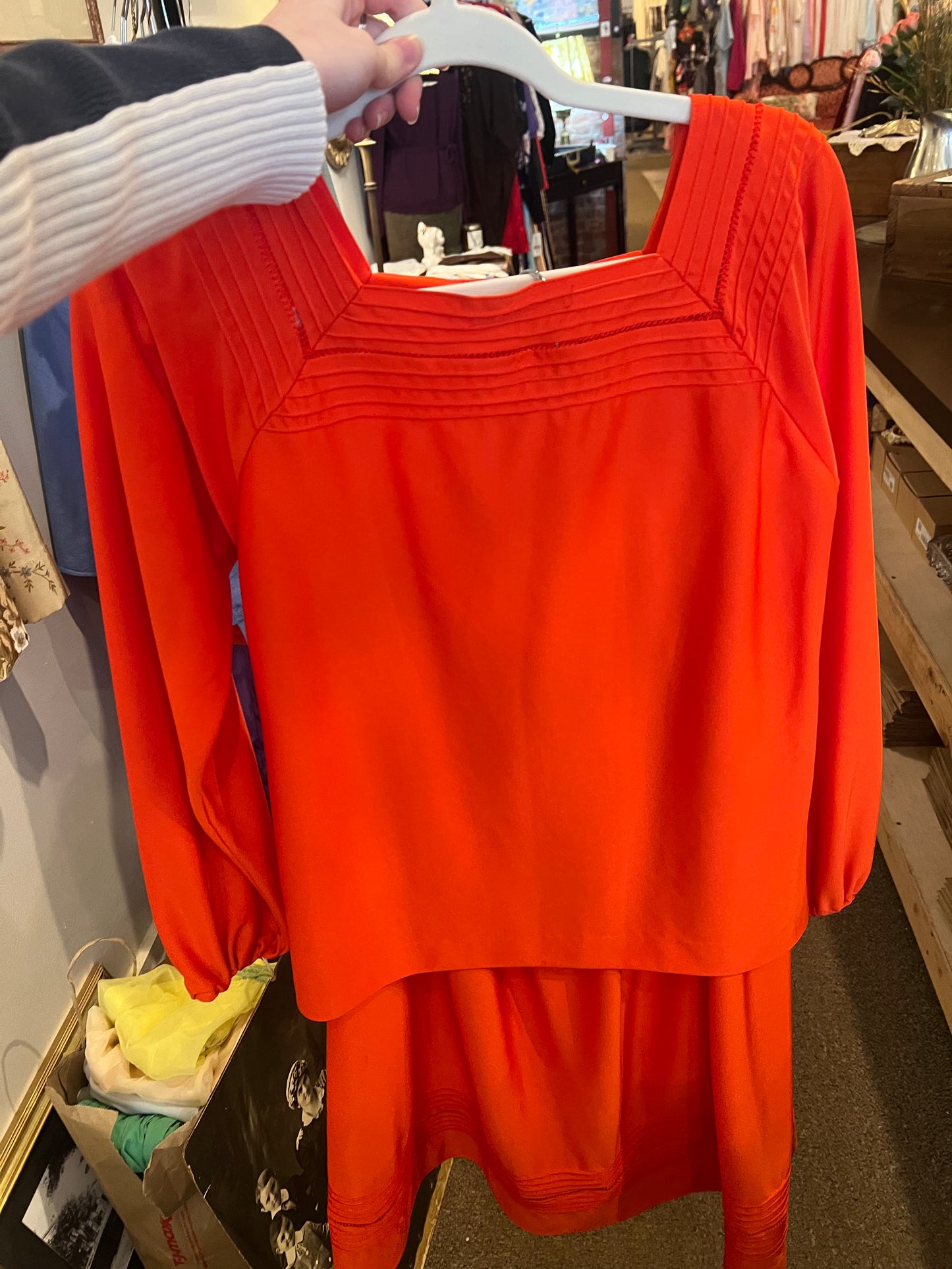 70s Act III Top & Skirt Set