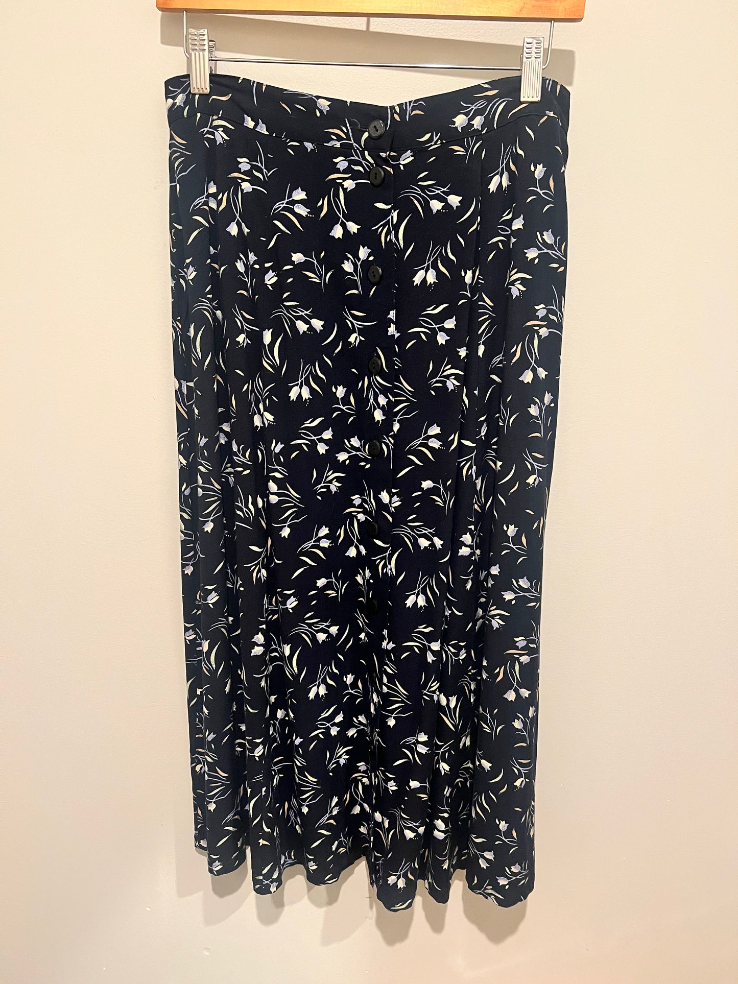90s Radcliffe by Sag Harbor Floral Skirt